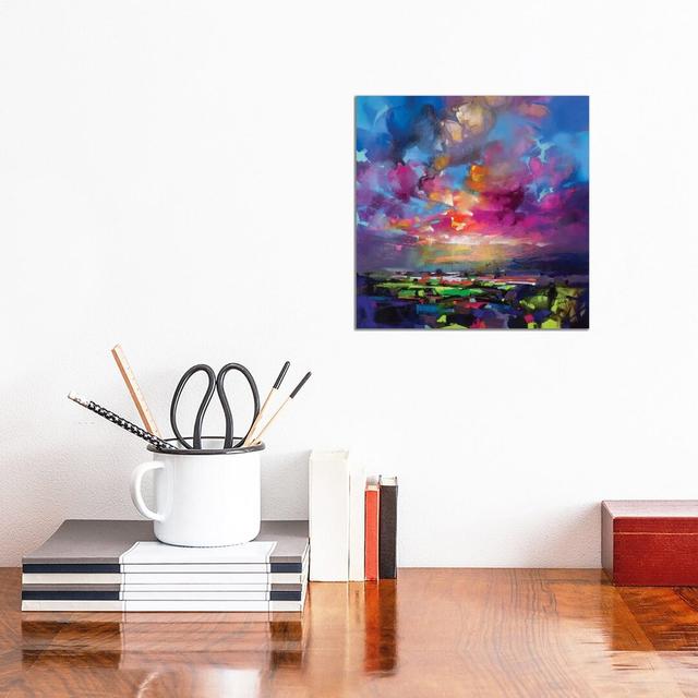 Highland Proximity by Scott Naismith - Painting Print on Canvas 17 Stories Format: Wrapped Canvas, Size: 66.04cm H x 66.04cm W x 1.91cm D on Productcaster.