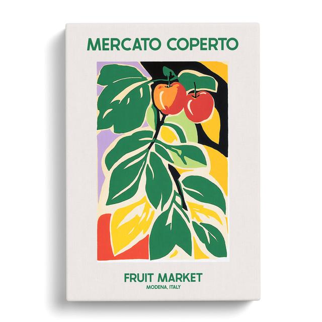 Mercato Coperto Fruit Market Exhibition 6 George Oliver Size: 60cm H x 40cm W x 3cm D on Productcaster.