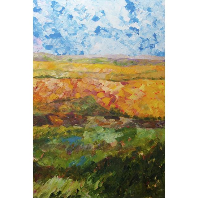 Canyon Ridge II by Allan Friedlander - Wrapped Canvas Painting Rosalind Wheeler Size: 30cm H x 20cm W on Productcaster.