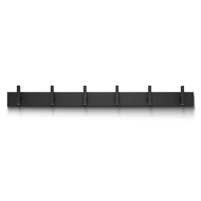 Lethel Steel Wall 6 - Hook Wall Mounted Coat Rack Ebern Designs on Productcaster.