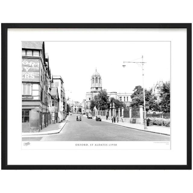 Oxford, St Aldates C1950 by Francis Frith - Single Picture Frame Print The Francis Frith Collection Size: 28cm H x 36cm W x 2.3cm D on Productcaster.