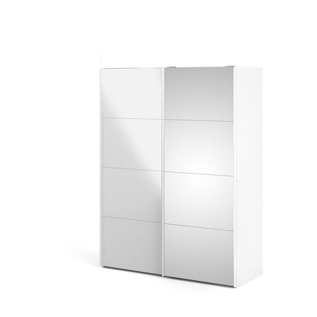 Brayam 2 Door Sliding Wardrobe Ebern Designs Finish: White on Productcaster.