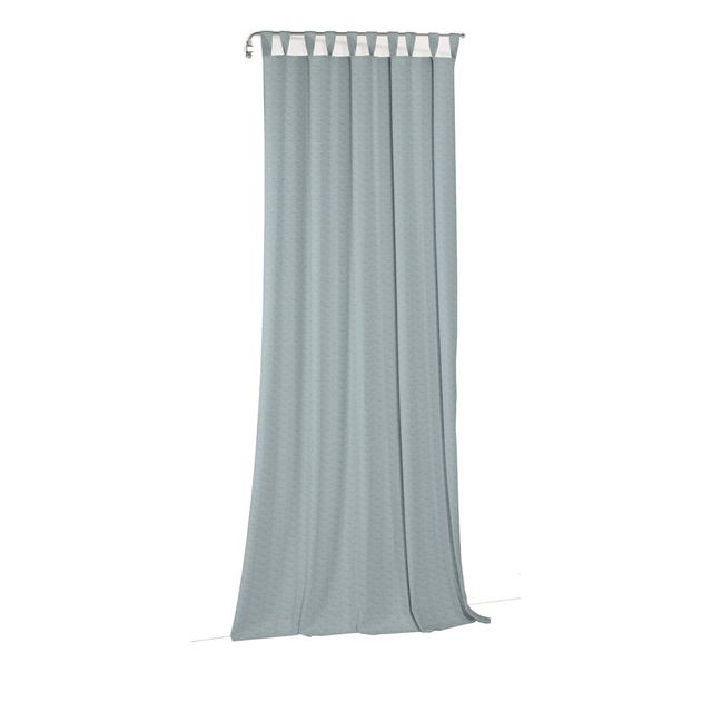 Branton Tab Top Room Darkening Single Curtain Brayden Studio Curtain Colour: Light blue, Size: 132 W x 245 D cm on Productcaster.