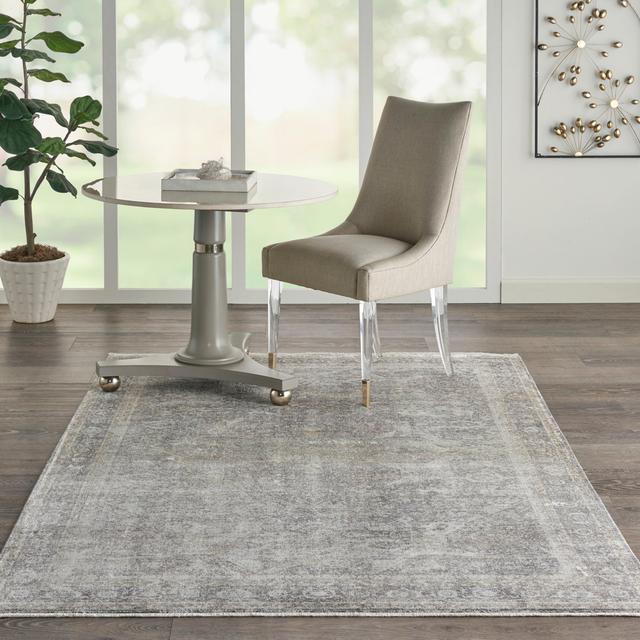 Camyria Persian Grey Area Rug Latitude Vive Rug Size: Rectangle 244 x 305cm on Productcaster.