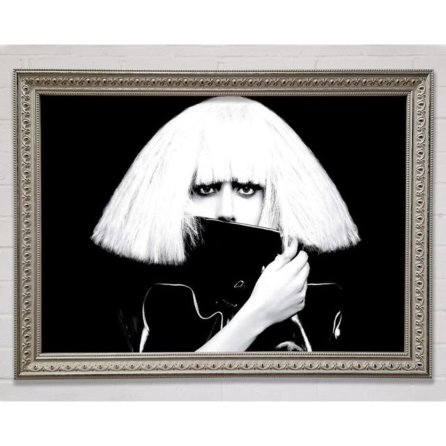 Lady Gaga - Single Picture Frame Art Prints Bright Star Size: 21cm H x 29.7cm W on Productcaster.