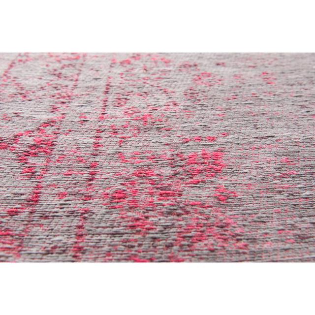 Flatweave Grey/Pink Rug Louis de Poortere Rug Size: Rectangle 240 x 340cm on Productcaster.