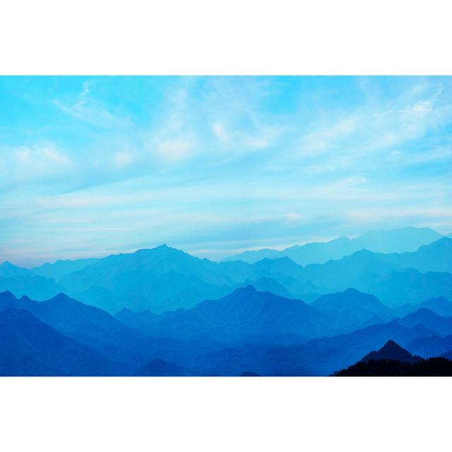 Misty Mountains III by James McLoughlin - Wrapped Canvas Painting Alpen Home Size: 20cm H x 30cm W on Productcaster.