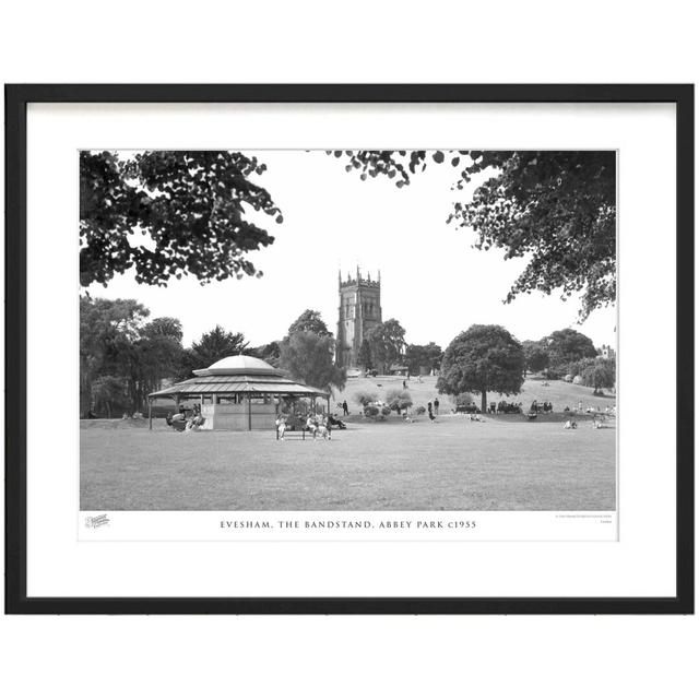 'Evesham, the Bandstand, Abbey Park C1955' by Francis Frith - Picture Frame Photograph Print on Paper The Francis Frith Collection Size: 60cm H x 80cm on Productcaster.