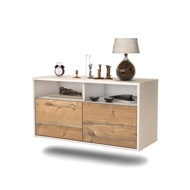 Marche TV Stand Ebern Designs Colour: Light Oak on Productcaster.