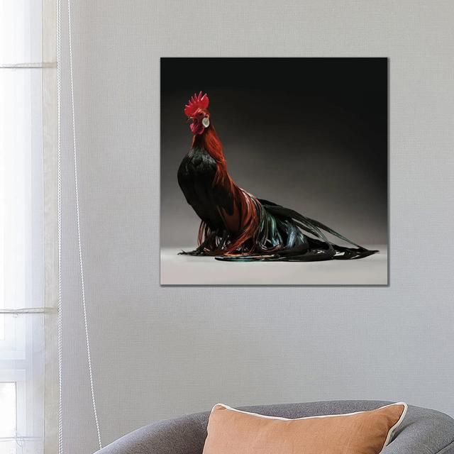 Phoenix by CHICken - Wrapped Canvas Print Brambly Cottage Size: 66.04cm H x 66.04cm W x 3.81cm D on Productcaster.