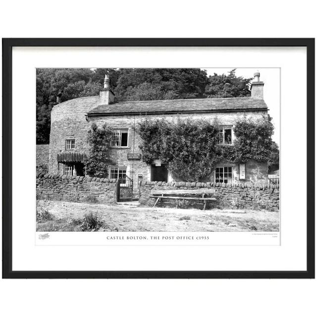 'Castle Bolton, the Post Office C1955' - Picture Frame Photograph Print on Paper The Francis Frith Collection Size: 28cm H x 36cm W x 2.3cm D on Productcaster.