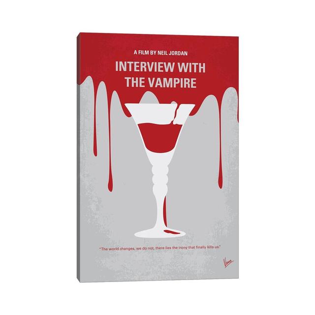 Interview with the Vampire - Wrapped Canvas Graphic Art Happy Larry Size: 45.72cm H x 30.48cm W x 1.91cm D on Productcaster.