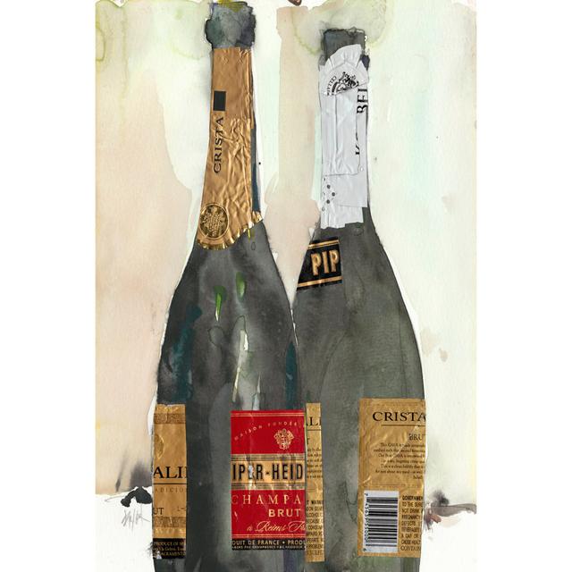 After The Bubbly I by Samuel Dixon - Wrapped Canvas Painting Rosalind Wheeler Size: 30cm H x 20cm W x 3.8cm D on Productcaster.