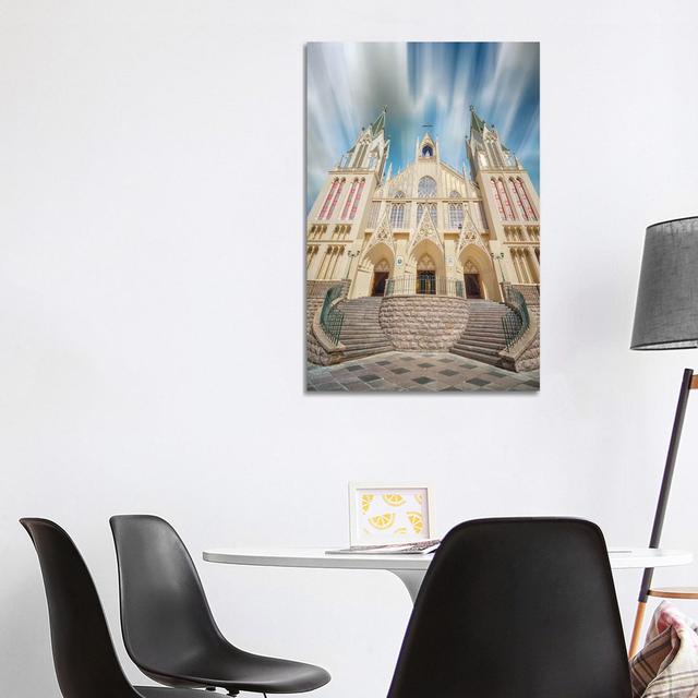 Cathedral by Glauco Meneghelli - Wrapped Canvas Print Brayden Studio Size: 101.6cm H x 66.04cm W x 3.81cm D on Productcaster.