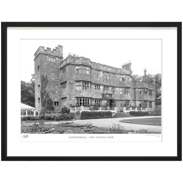 Caverswall, The Castle 1940 - Single Picture Frame Print The Francis Frith Collection Size: 40cm H x 50cm W x 2.3cm D on Productcaster.