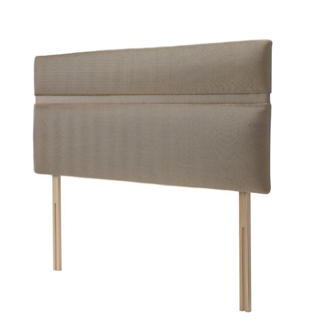 Matisse Upholstered Headboard Silentnight Size: Kingsize (5'), Colour: Sandstone on Productcaster.