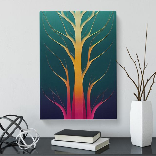 CAN-V0523-1114X Gothic Tree Vol.1 - Wrapped Canvas Print Marlow Home Co. Size: 76cm H x 50cm W x 3cm D on Productcaster.