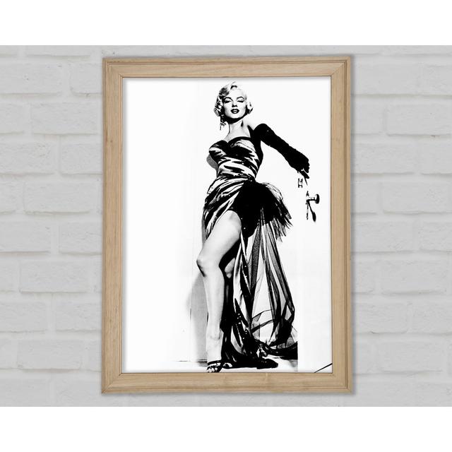 Marilyn Monroe Rare Classic - Single Picture Frame Art Prints Canora Grey Size: 84.1cm H x 59.7cm W x 1.5cm D on Productcaster.