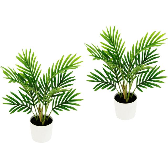 2-tlg. Set Kunstbaum Palme im Topf (Set of 2) Die Saisontruhe on Productcaster.