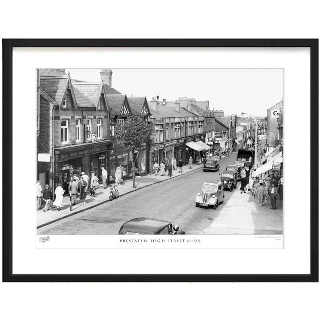 Prestatyn, High Street C1955 by Francis Frith - Single Picture Frame Print The Francis Frith Collection Size: 28cm H x 36cm W x 2.3cm D on Productcaster.