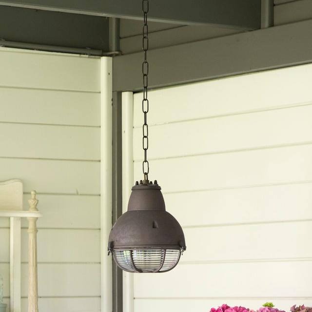 1 - Light Aluminium Dome Pendant Williston Forge on Productcaster.