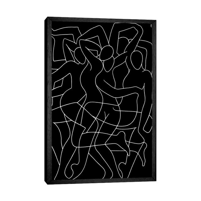 Playful Dance Ivy Bronx Format: Black Framed, Size: 66.04cm H x 45.72cm W x 3.81cm D on Productcaster.