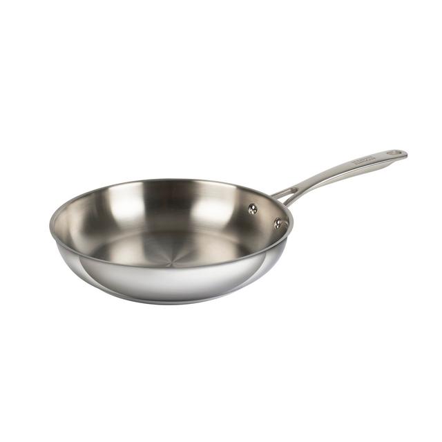 Kuhn Rikon Allround Stainless Steel Uncoated Induction Safe Frying Pan Kuhn Rikon Size: 24 cm on Productcaster.