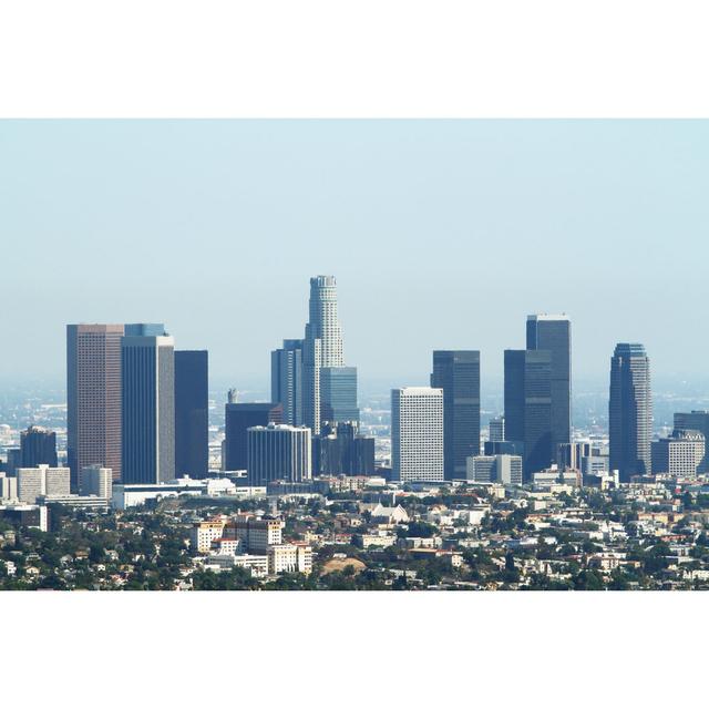 Los Angeles City by Peshkov - Wrapped Canvas Print 17 Stories Size: 20cm H x 30cm W on Productcaster.