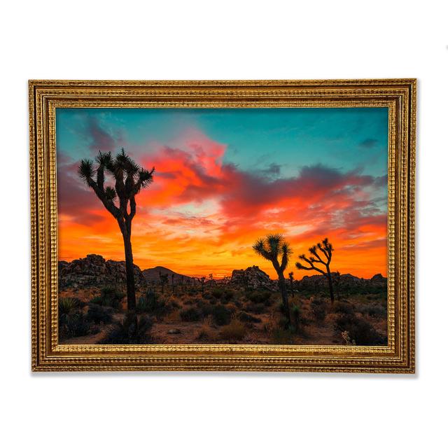 Sunset Desert Skies - Print Gracie Oaks Size: 29.7cm H x 42cm W x 3cm D on Productcaster.