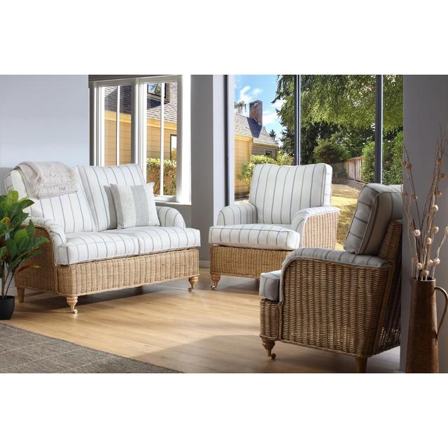 Aliyah 3 Piece Conservatory Sofa Set Highland Dunes on Productcaster.