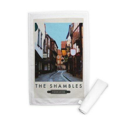 Shambles, Yorkshire Tea Towel Happy Larry on Productcaster.