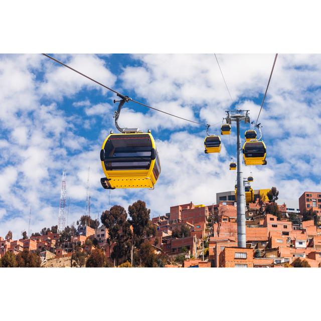 Stonington Cable Car, Lapaz by Saiko3p - Wrapped Canvas Photograph Latitude Run Size: 81cm H x 122cm W x 3.8cm D on Productcaster.