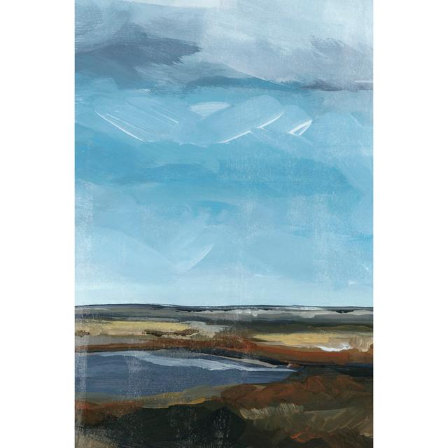 Marsh Vista I - Wrapped Canvas Art Prints Alpen Home Size: 81cm H x 122cm W x 3.8cm D on Productcaster.