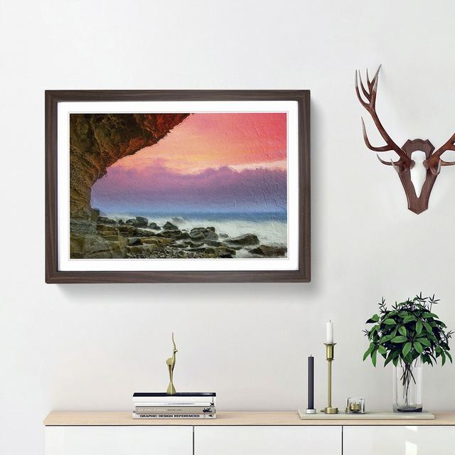 The Elgol Coast in the Isle of Skye Scotland - Picture Frame Painting Print on MDF East Urban Home Frame Option: Walnut Framed, Size: 48cm H x 65cm W on Productcaster.