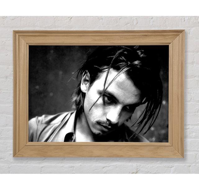 Johnny Depp Sexy - Druck Bright Star Größe: 100cm H x 141,4cm B x 8cm T on Productcaster.