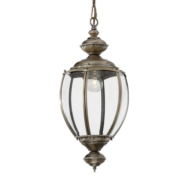 1-Light Lantern Urn Pendant Ideal Lux Finish: Copper on Productcaster.