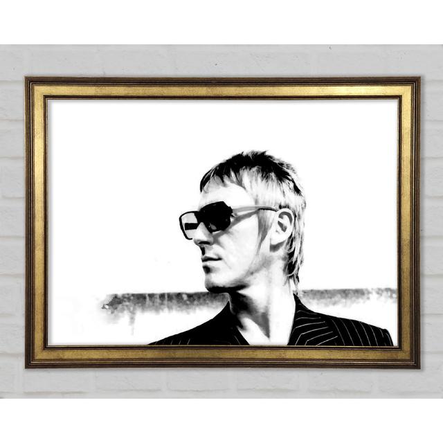 Paul Weller Shades - Drucken Brayden Studio Größe: 84,1 cm H x 118,9 cm B on Productcaster.