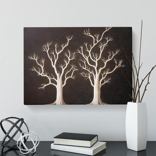 Amazing Trees Marlow Home Co. Size: 35cm H x 50cm W x 3cm D on Productcaster.