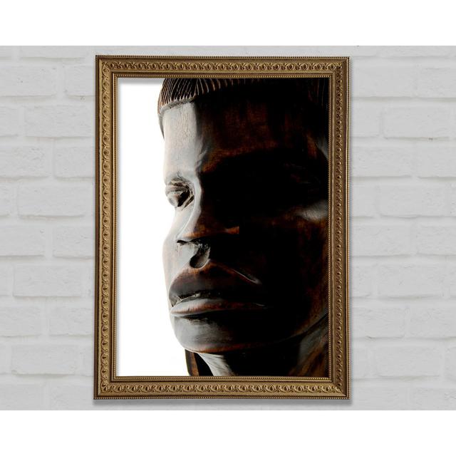 Stunning African Carving - Single Picture Frame Art Prints Rosalind Wheeler Size: 29.7cm H x 21cm W x 3cm D on Productcaster.