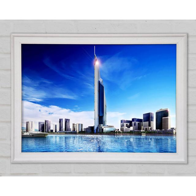 Burj Dubai Skyscraper Framed Print Bright Star Size: 29.7cm H x 42cm W x 1.5cm D on Productcaster.