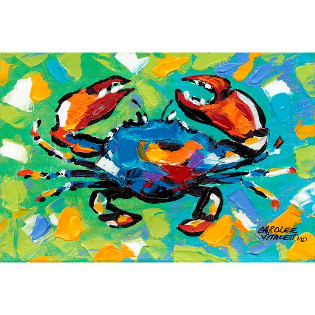 Seaside Crab II Highland Dunes Size: 61cm H x 91cm W on Productcaster.