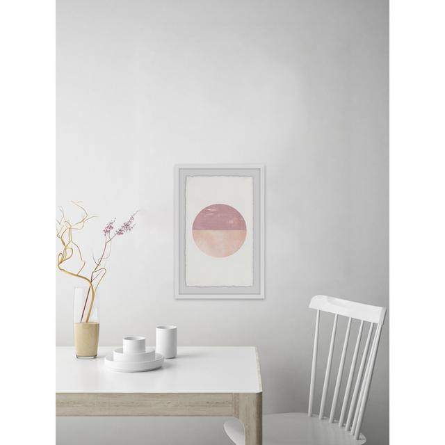 Rose Moon by Julia Posokhova - Picture Frame Painting Print on Paper East Urban Home Size: 45cm H x 30cm W on Productcaster.