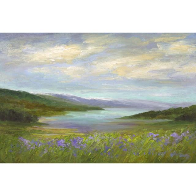 Crystal Springs Vista by Sheila Finch - Wrapped Canvas Painting Rosalind Wheeler Size: 20cm H x 30cm W on Productcaster.