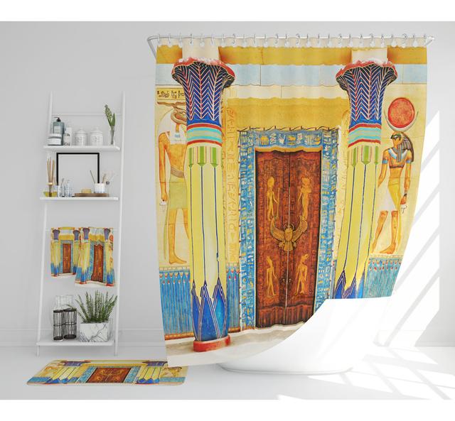 Natsha Polyester Shower Curtain Set (Set of 3) East Urban Home on Productcaster.