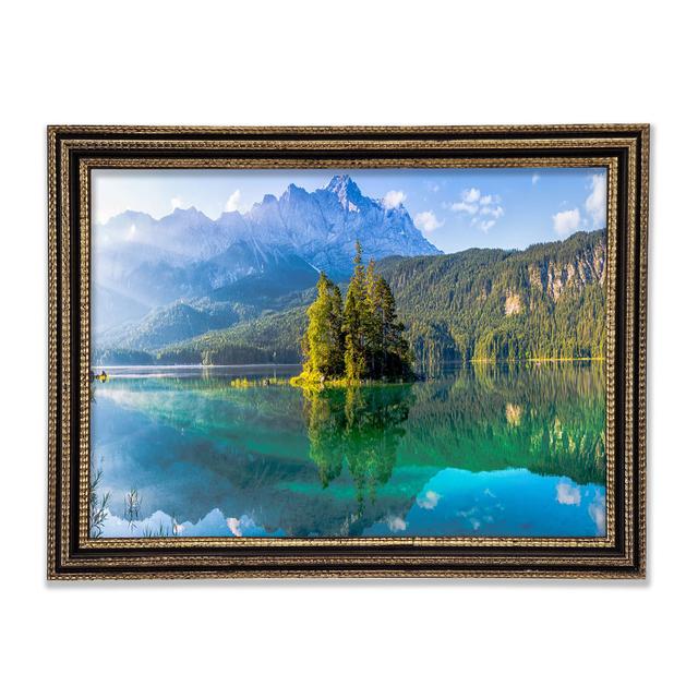 Mini Tree Island - Single Picture Frame Art Prints Union Rustic Size: 59.7cm H x 84.1cm W x 3cm D on Productcaster.