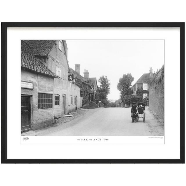 Witley, Village 1906 by Francis Frith - Single Picture Frame Print The Francis Frith Collection Size: 28cm H x 36cm W x 2.3cm D on Productcaster.