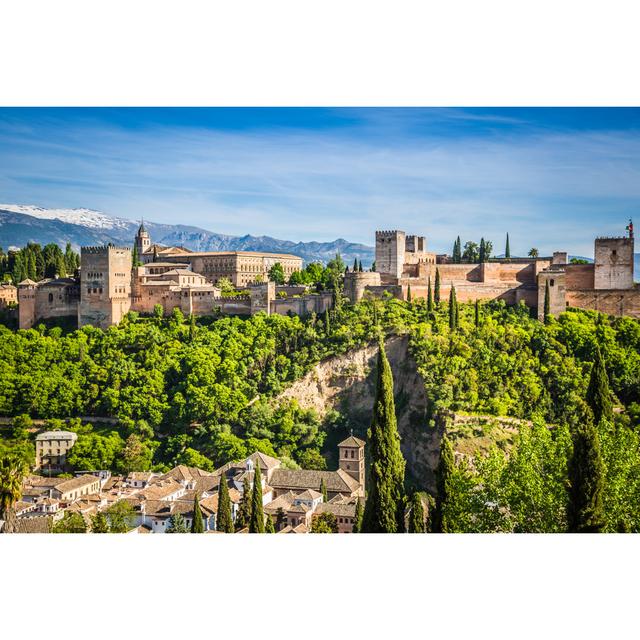 Bridwell Alhambra by Perszing1982 - Wrapped Canvas Print Latitude Run Size: 20cm H x 30cm W 3.8cm D on Productcaster.