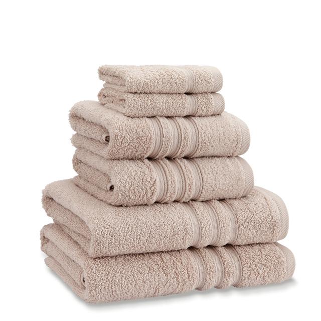 Zero Twist 100% Cotton 6-Piece Towel Bale Catherine Lansfield Colour: Natural on Productcaster.