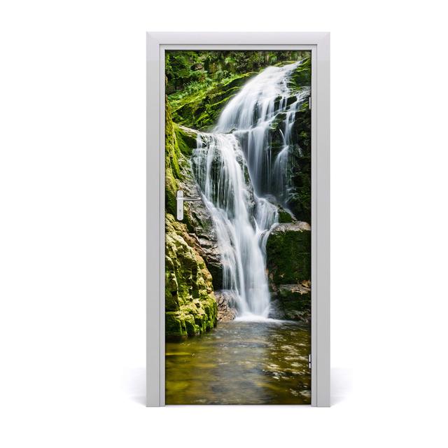 Landscapes Waterfall Door Sticker Coloray on Productcaster.