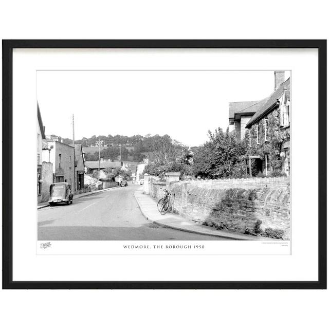 Wedmore, The Borough 1950 - Single Picture Frame Print The Francis Frith Collection Size: 60cm H x 80cm W x 2.3cm D on Productcaster.